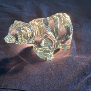 Villeroy & Boch Signed Crystal Polar Bear